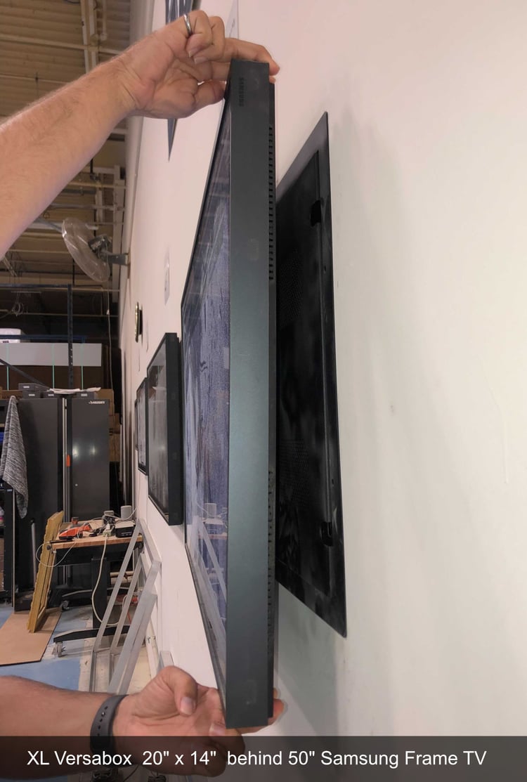 Hiding Samsung One Connect Box