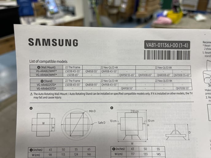 samsung-auto-rotating-mount-compatibility-sizes