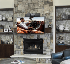 Nexus21 - TV Lift over fireplace