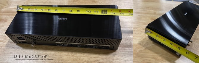 Samsung-One-Connect-box-dimensions