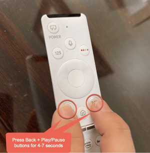 Samsung Frame TV Remote Pairing