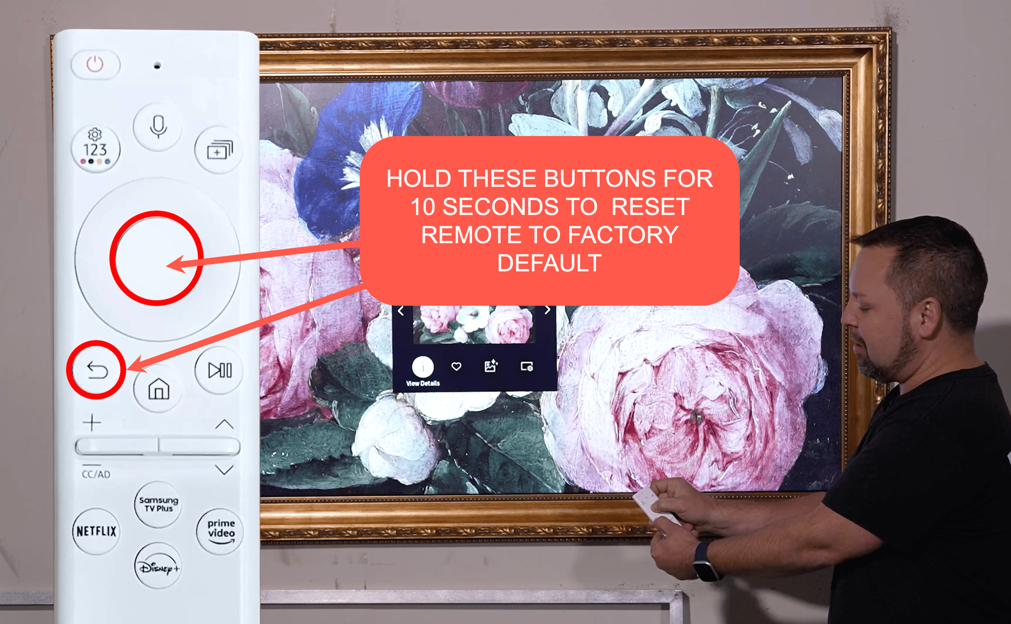 Samsung Frame TV Remote Not Working / Pairing