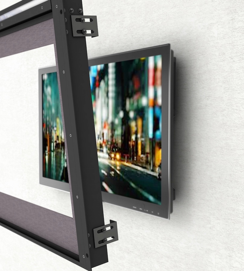 L shaped deals tv mount