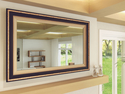 Frames Larger Than Tv Screen Size, Flat Screen Tv That Turns Into A Mirror