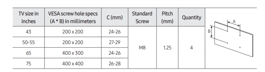 Samsung Frame Tv 75 Mounting Instructions | Webframes.org